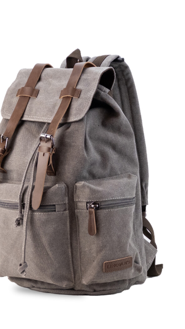 MOCHILA HUAPI GRIS