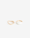 Sets Anillos Esmalte Anillos Set Esmaltado - Dorado