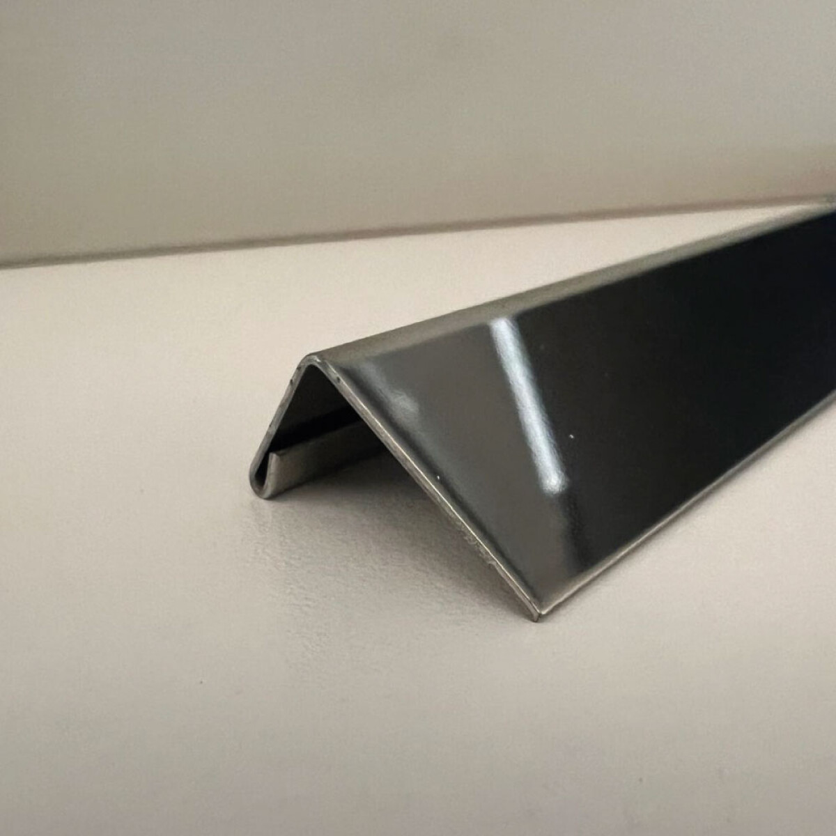 Varilla en L Acero Inoxidable Brillante 