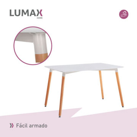 Mesa Eames Rectangular en Madera 120x80cm Mesa Eames Rectangular en Madera 120x80cm