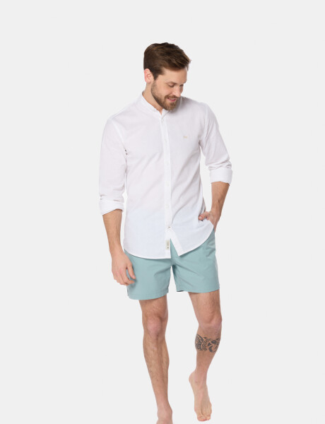 SHORT DE BAÑO LISO Denim