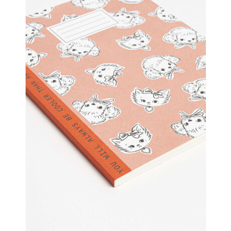Cuaderno Cosido Tapa Blanda. Contiene 56 Páginas Rayadas Combinacion Bicolor