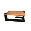 Mesa ratona hierro/madera Dayman Mesa ratona hierro/madera Dayman