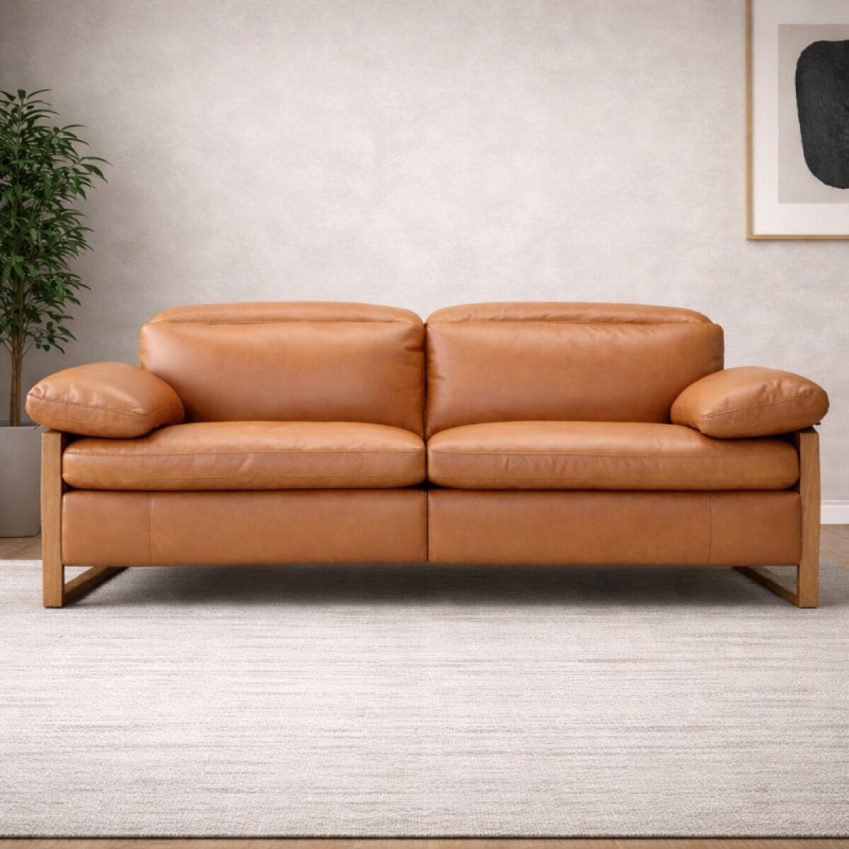 Sillón Reclinable Veneto Camel 