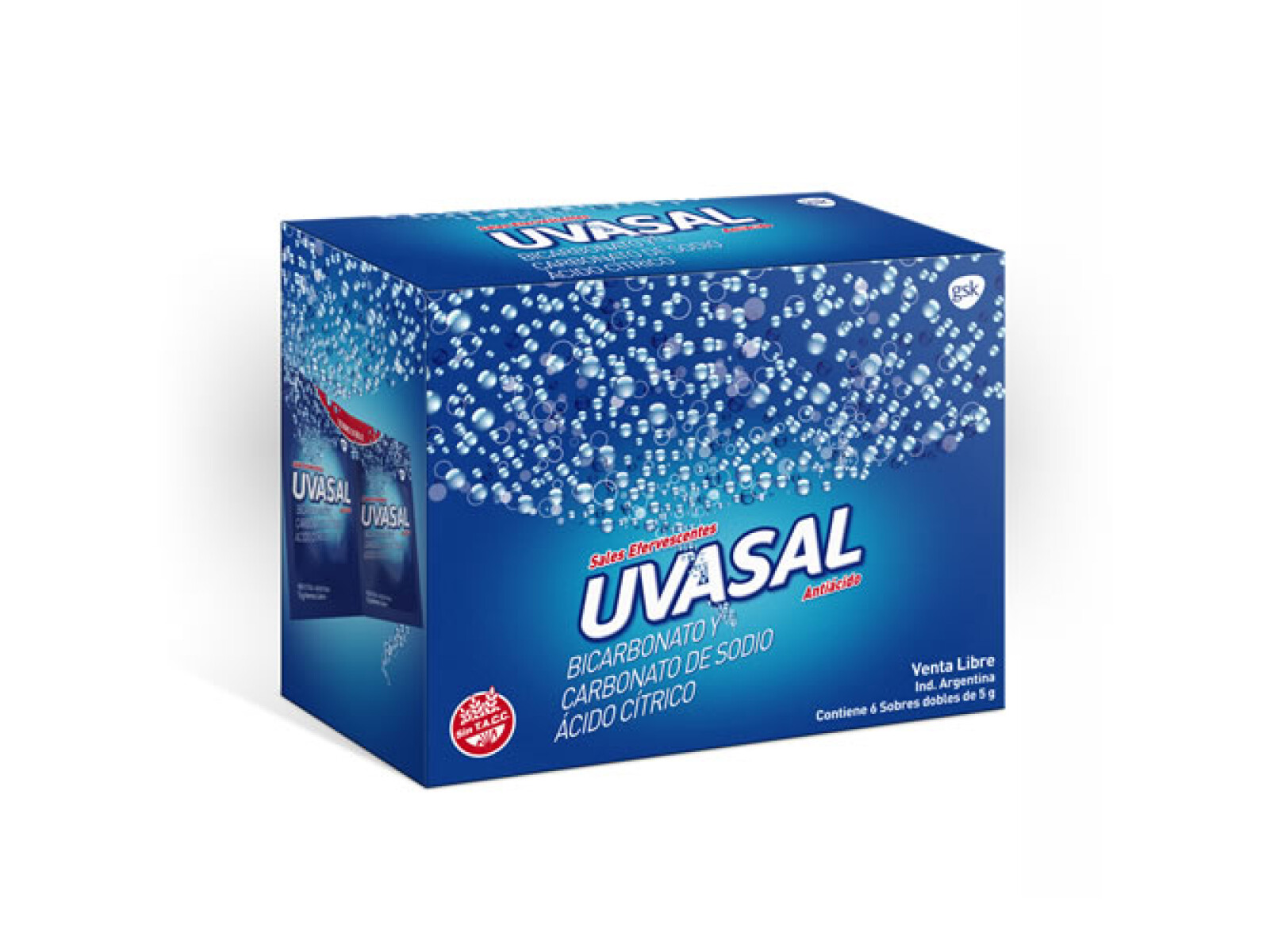 Uvasal 12 Sobres – Alivio de Acidez y Malestar Estomacal 