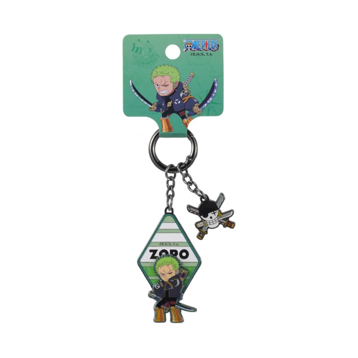 Llavero metal One Piece - Zoro 