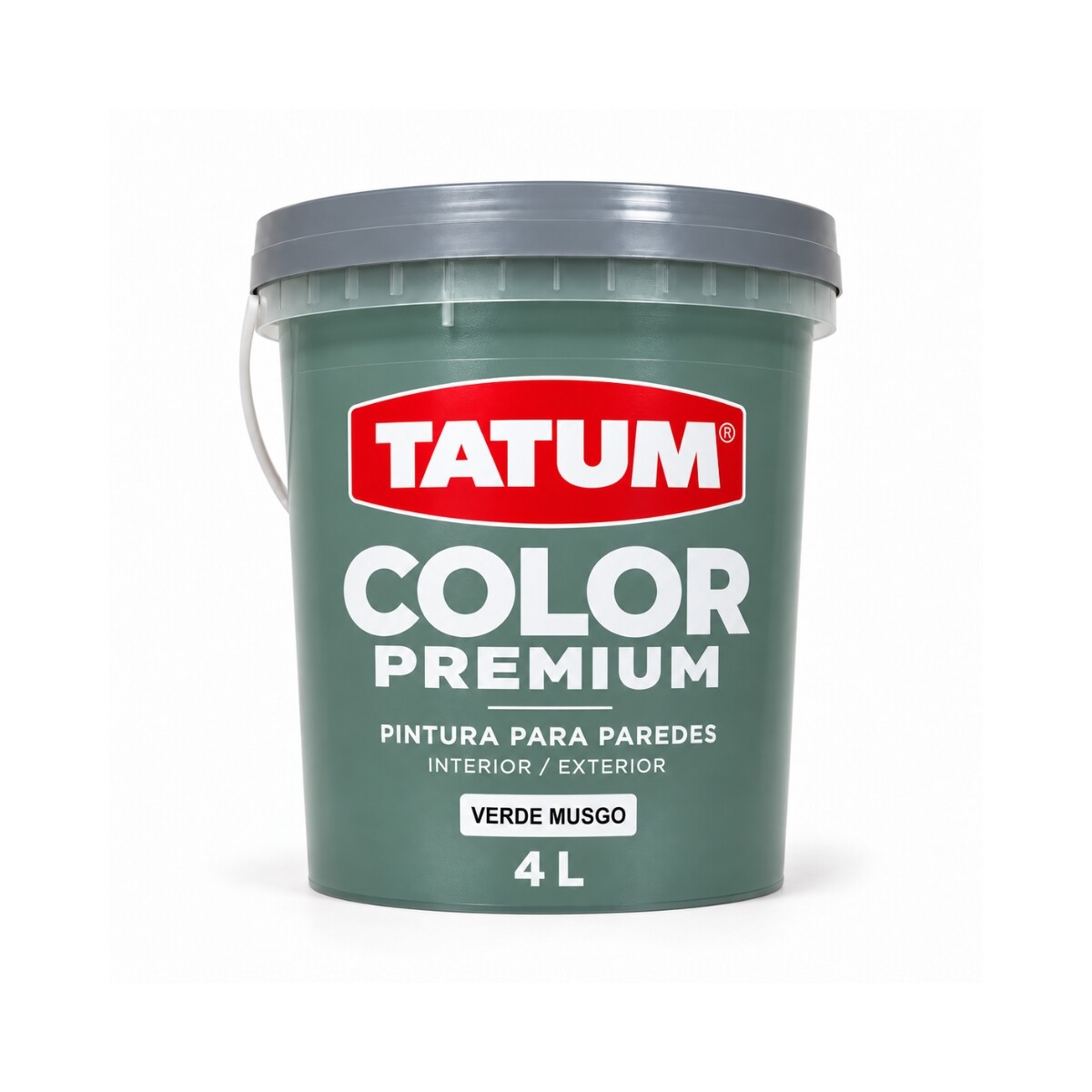 PINTURA TATUM COLOR VERDE MUSGO 4LT Pintura Tatum Color Verde Musgo 4lt
