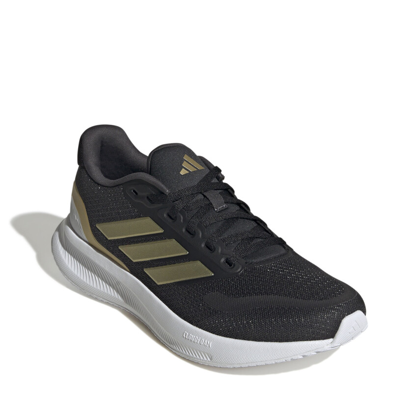 Championes de Mujer Adidas Running Runfalcon 5 Negro - Dorado - Blanco