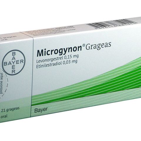 Microgynon Anticonceptivas 21 grageas Microgynon Anticonceptivas 21 grageas