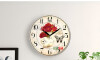 Reloj de Pared - Flores Rojas Reloj de Pared - Flores Rojas