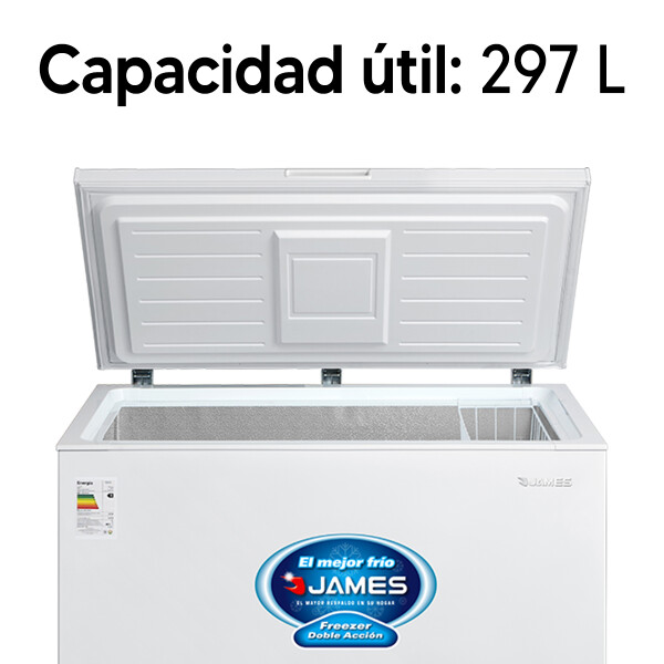 Freezer Horizontal James Fhj 310 Kt 297 L FREEZER JAMES FHJ 310KT 7353