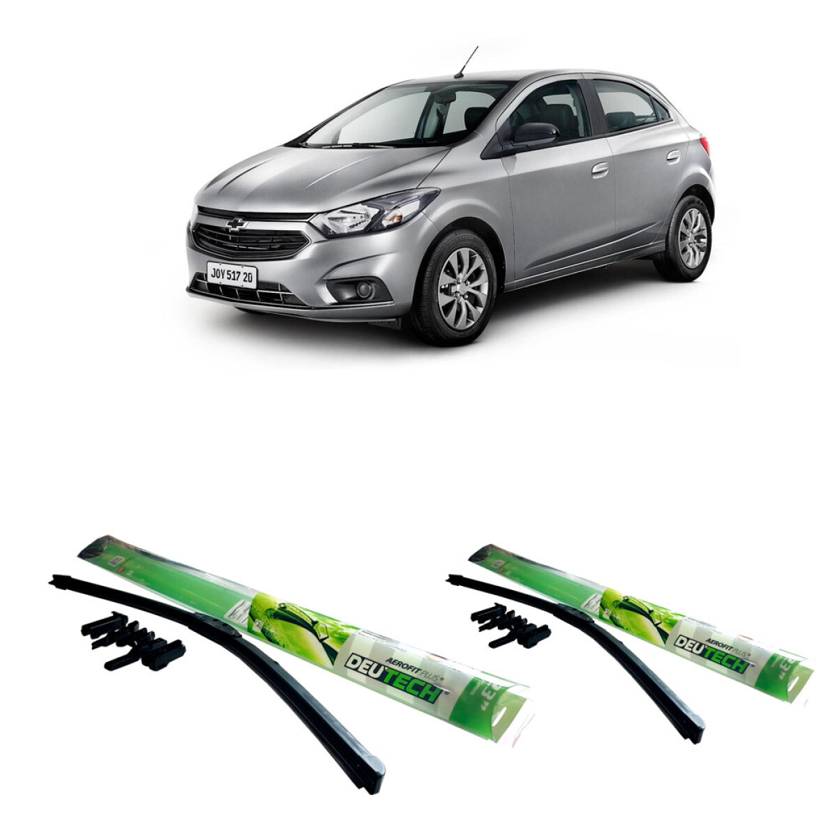 ESCOBILLA LIMPIA PARABRISA COMBO KIT ESCOBILLAS CHEVROLET ONIX PRISMA 2013 AL 2020 