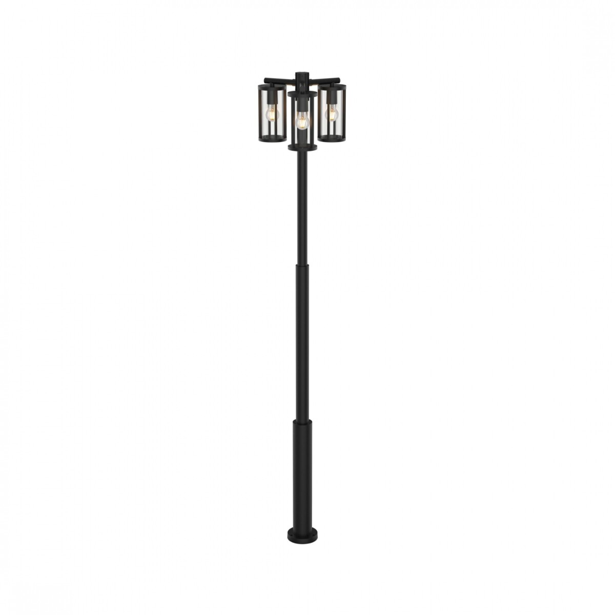 Luminaria con columna 3*E27 PARA LAMPARA 2.2M 