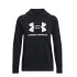 Canguro de Mujer Under Armour Logo Rival Fleece Negro