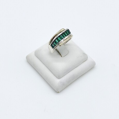 Anillo de plata 925, double en oro 18 ktes y circonias. Anillo de plata 925, double en oro 18 ktes y circonias.