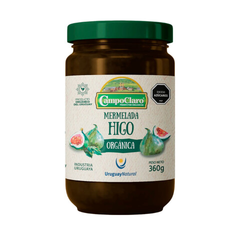 Mermelada De Higo Orgánica Campo Claro 360g Mermelada Campoclaro Higo 360