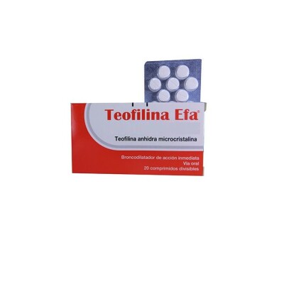 Teofilina Th As 250 Mg. 30 Comp. Teofilina Th As 250 Mg. 30 Comp.