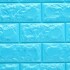 Revestimiento Pared Adhesivo Facil Colocacion Piedra X60 Un Color Variante Celeste