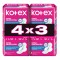 Kotex toallas femeninas pack 4x3 Extra protección