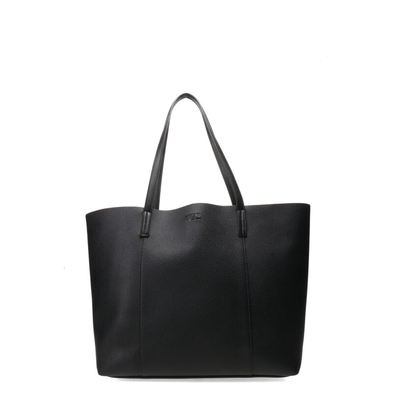 Cartera Miss Carol Kava Con Bolso Interno Negro