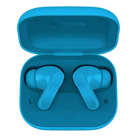 Auricular Motorola Moto Buds Bass Bluetooth Batería AZUL