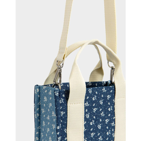 Cartera Mini City Teddy Azul Gastado