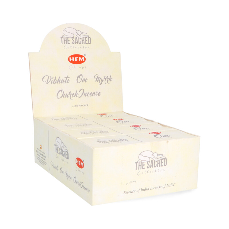 INCIENSO DHOOP HEM 25GR X12 Sacred Om