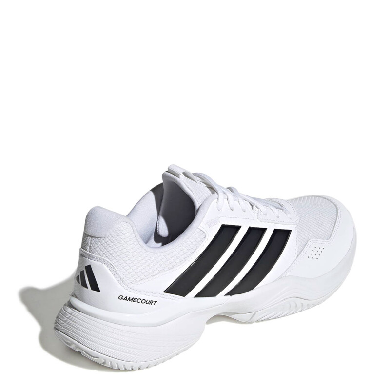 Championes de Hombre Adidas Game Court 3 All Blanco - Negro