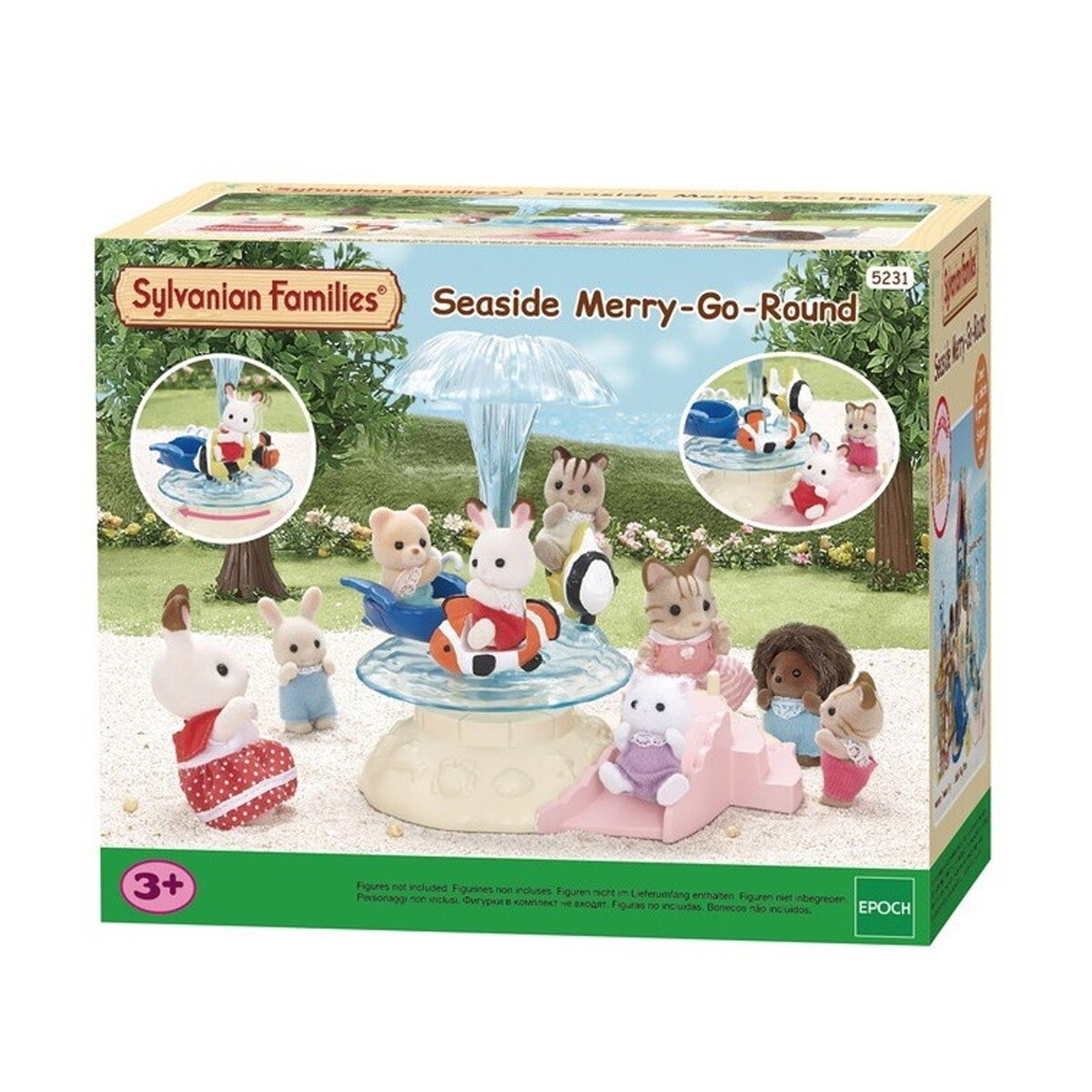 Carrusel En La Playa Sylvanian Families 5231 