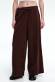 PANT RELAXED Bordo