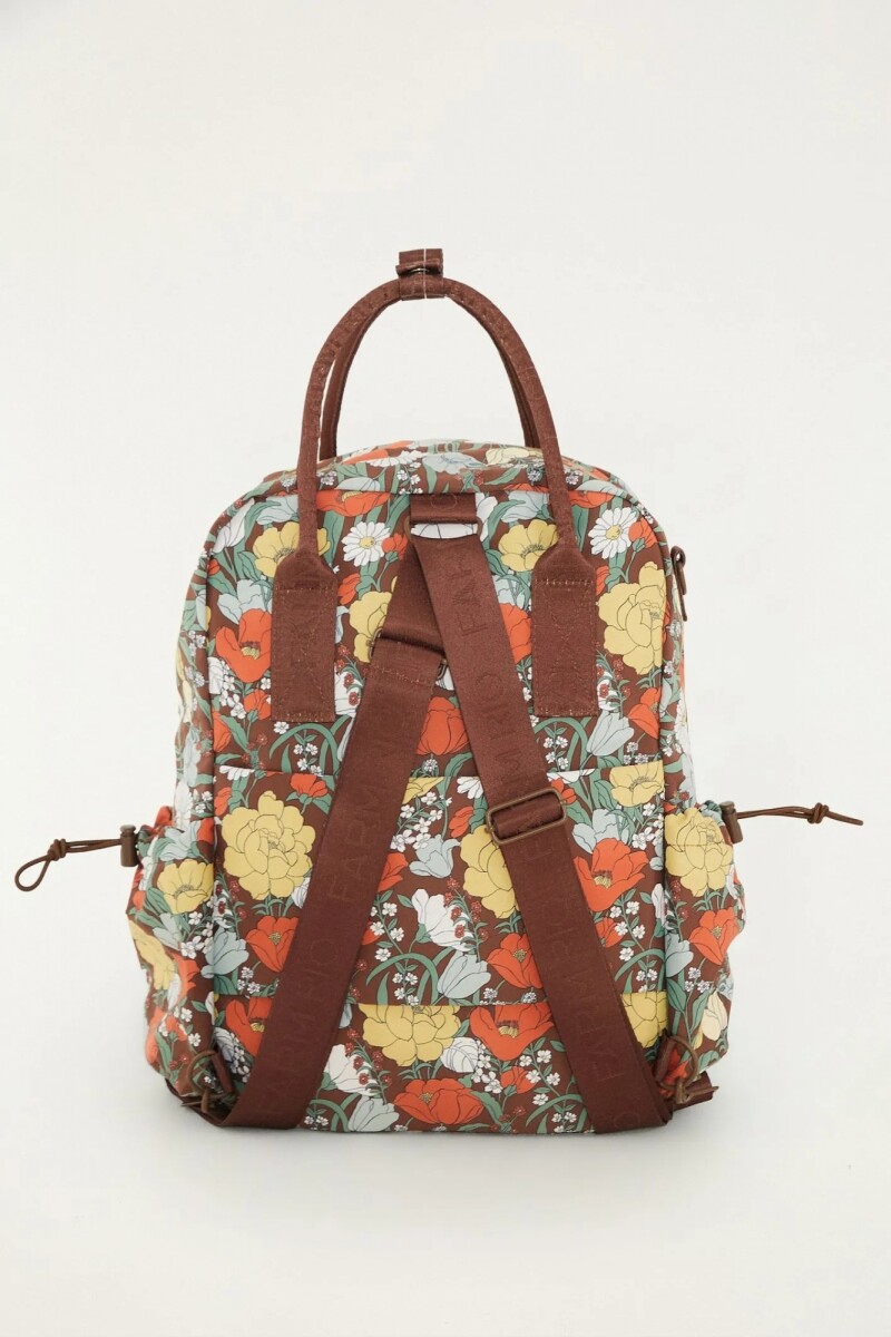 MOCHILA FLORAL Estampado