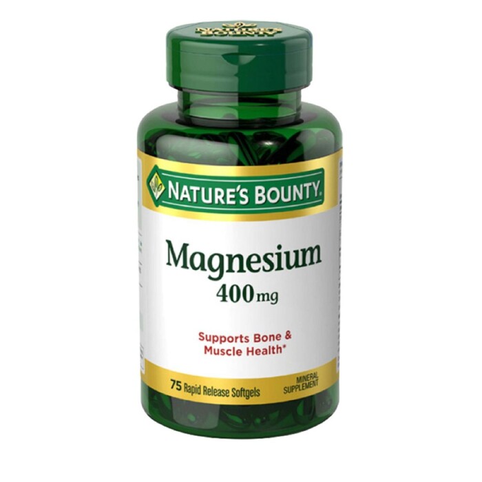 MAGNESIUM 400 MG. NATURES BOUNTY FR. X 7 única
