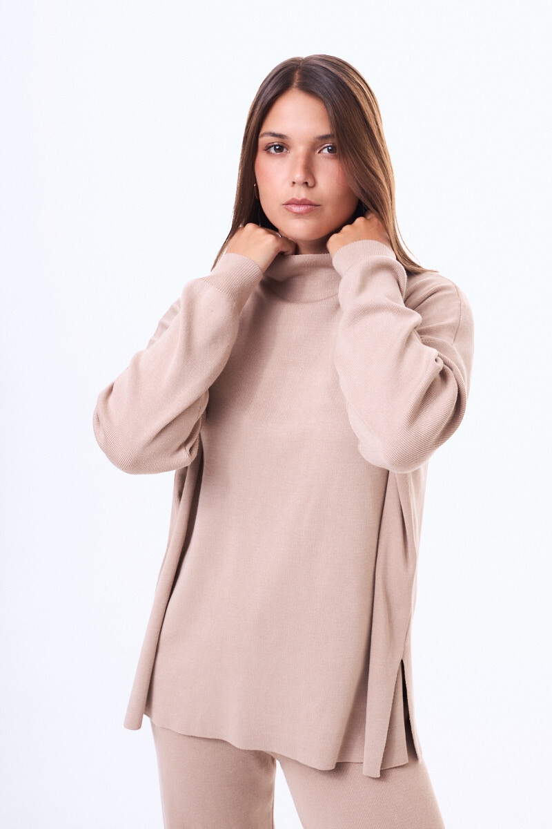 Buzo Tejido Medina Beige