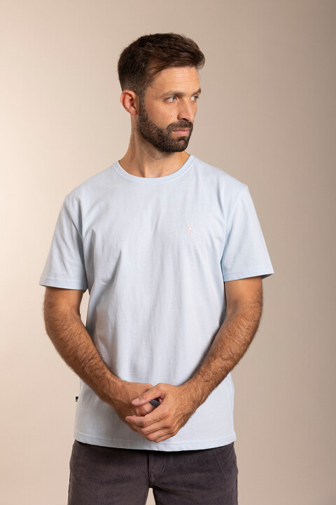 T-SHIRT GOLFOW25 POLANCO Celeste