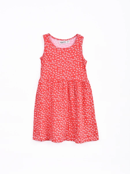 VESTIDO POPURRI ROJO