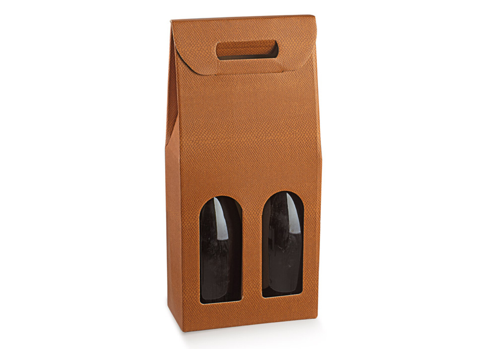 Caja c/ventana 2 botellas 18x9x38,5 - 38359 - SKIN DESERT 