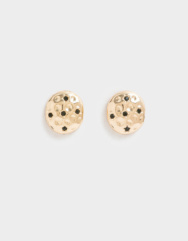 Aros Pasantes Limited Edition Aro Pasante Martillado - Dorado