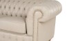Sillón 100% Cuero - 3 Cuerpos - Chesterfield Arena