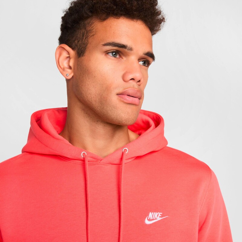 Abrigo Nike Club de Hombre Rosado