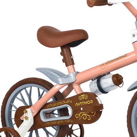 Bicicleta Niño Montaña Rod. 12 Y Caramañola Rosa-Gris