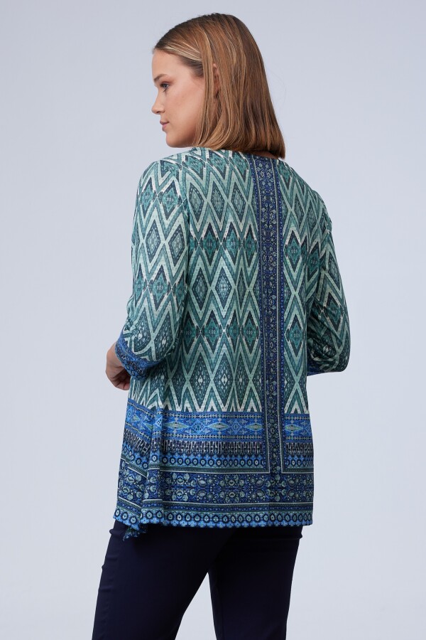 Blusa Print VERDE/MULTI