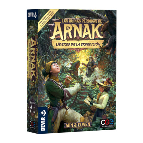 Las Ruinas Perdidas de Arnak: Líderes De La Expedición (Expansión)[Español] Las Ruinas Perdidas de Arnak: Líderes De La Expedición (Expansión)[Español]