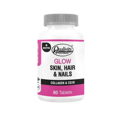 GLOW Skin, Hair & Nails 60caps Qualivits GLOW Skin, Hair & Nails 60caps Qualivits