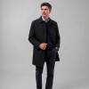 Gabardina impermeable Negro