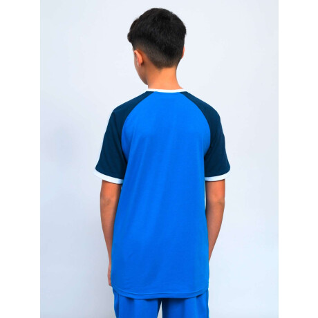 Remera Fitz de Niños Azul