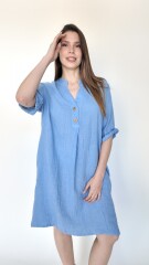 Vestido Soren Celeste