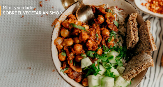 Mitos y verdades sobre la alimentación vegetariana