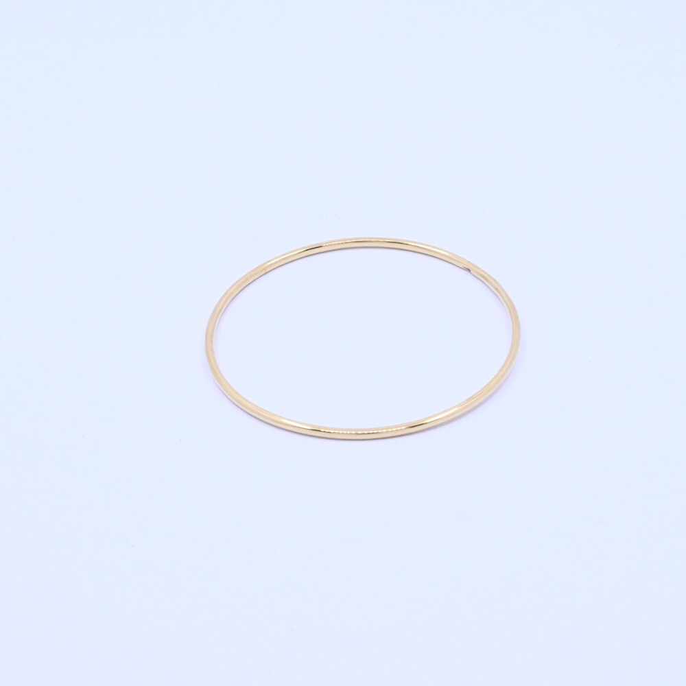 Esclava oro 18k alambre redondo. Esclava oro 18k alambre redondo.