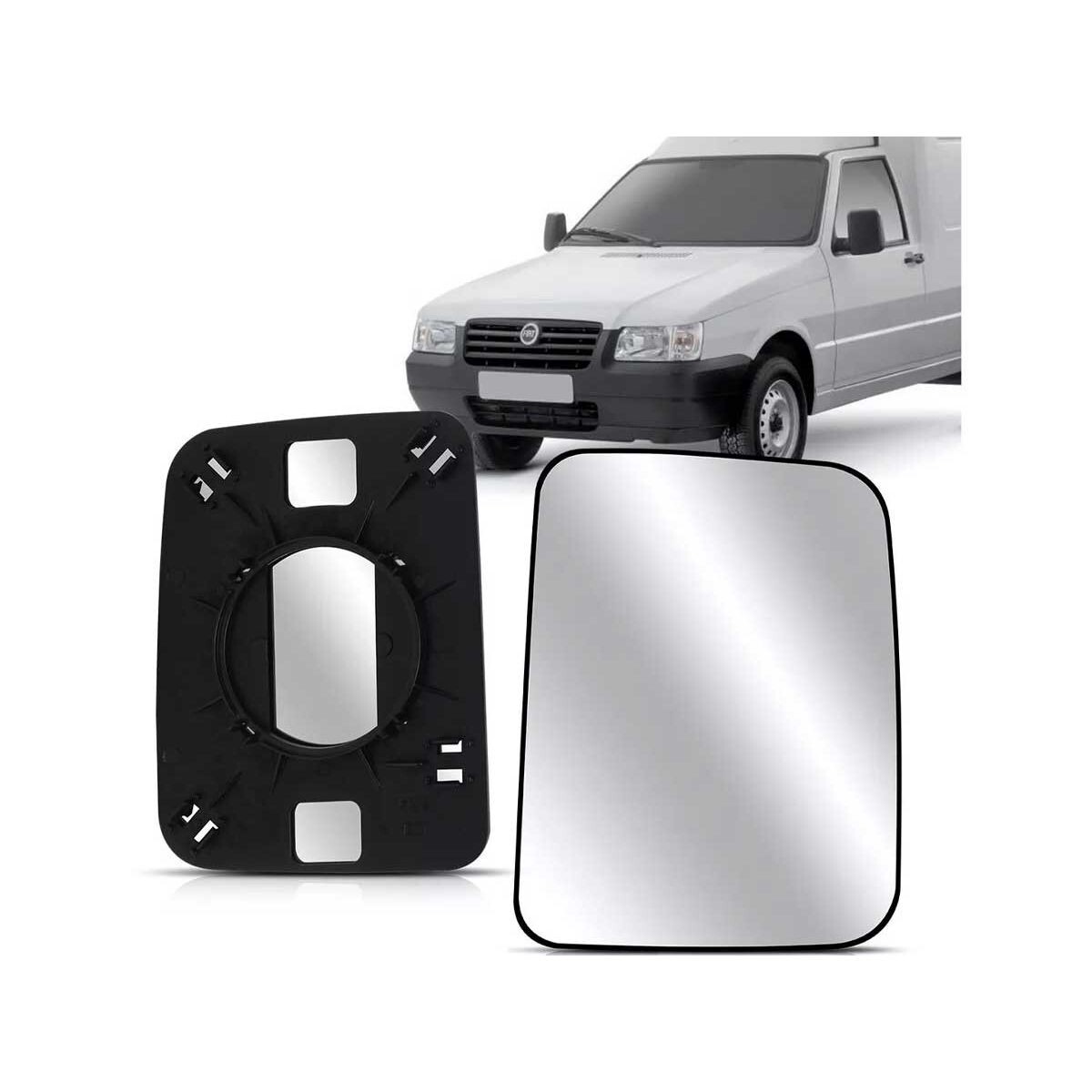 VIDRIO DE ESPEJO IZQUIERDO 