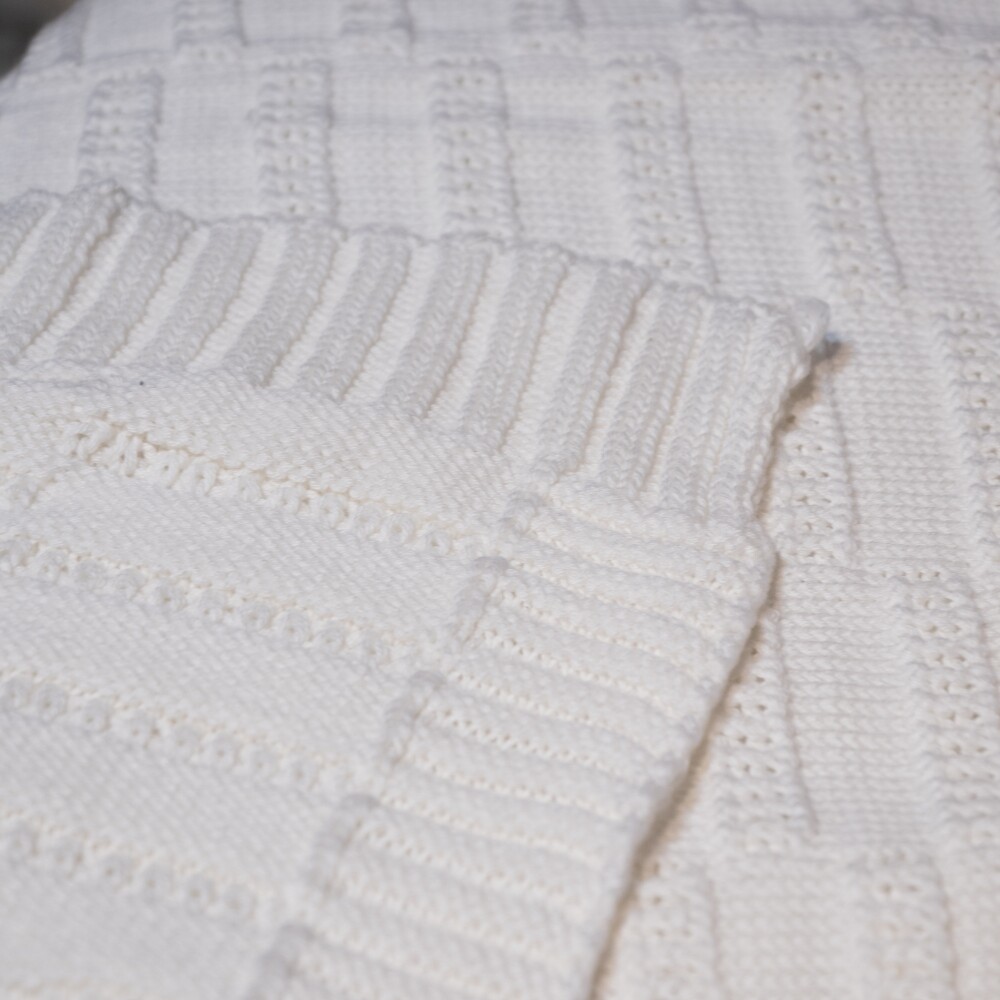 THROW CORI 125*150 ALGODON CRUDO